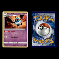 Swoobat Woobat 65.0 Black White Legendary Treasures Pokemon Cards Set - Image 5