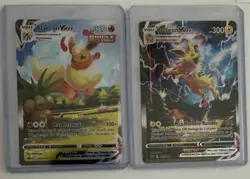 Pokemon TCG Complete Eeveelution Lot 24 Cards GX V VMAX All 8 Evolutions NM - Image 2
