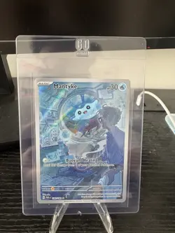 Pokemon TCG Mantyke Card 189/182 Sv04: Paradox Rift NM/Mint - Image 1