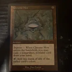 Chrome Mox Magic: The Gathering Artifact 2023 Dan Frazier English - Image 1
