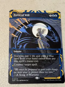 mtg Force of Will, Secrets of Strixhaven Mystical Archives unplayed - Image 1