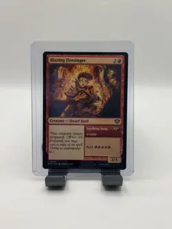 MTG, Blazing Firesinger $3 ORDER MIN 109 NM Secrets of Strixhaven Regular - Image 1