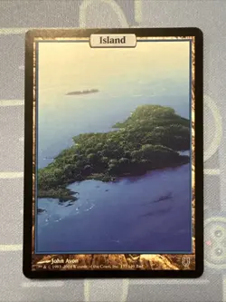 Island - Full Art Unhinged UNH Magic MTG - Image 1