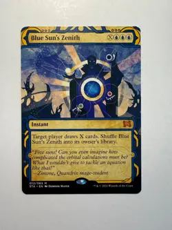 Blue Sun's Zenith (Foil Etched) 12 MTG Strixhaven: Mystical Archives - Image 1