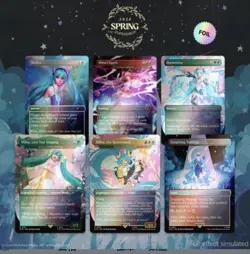Secret Lair Hatsune Miku: Complete set Magic: The Gathering Foil Edition EN - Image 2