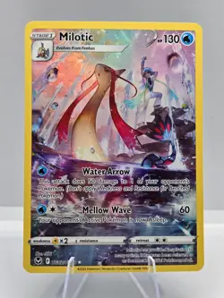 Milotic TG02/TG30 Holo Silver Tempest Trainer Gallery Pokemon NM - Image 1
