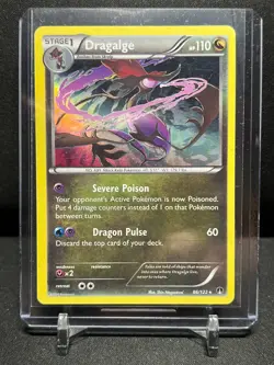 Dragalge 86/122 Holo Rare Pokemon 2016 XY Breakpoint - MP - Image 1