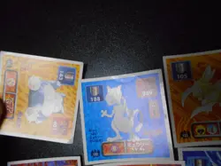 Pokemon Card Amada Sticker Non Holo x25 Mewtwo Snorlax Gyarados Pikachu etc#3911 - Image 3