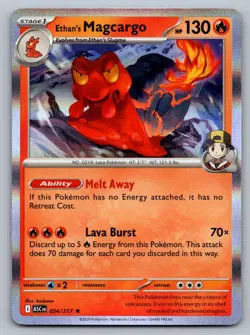 Pokemon TCG ME: Ascended Heroes Ethan's Magcargo 024/217 - Image 1