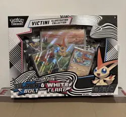 Pokemon TCG: Black Bolt & White Flare Unova Victini Illustration Collection - Image 1