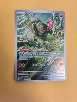 Pokemon Okidogi 074/064 Sv: Shrouded Fable Holo Illustration Rare 130 HP 2024 - Image 1