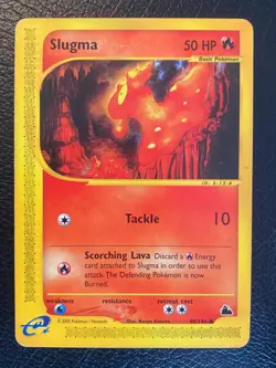Pokemon TCG - Slugma 98/144 Skyridge (2003) - E-Series Common - LP - Image 1
