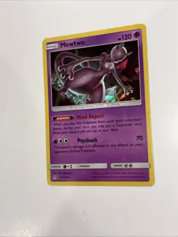 Mewtwo 75/214 Pokemon Cracked Ice Holofoil Unbroken Bonds 2019 - Image 2