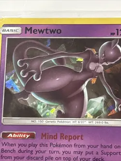 Mewtwo 75/214 Pokemon Cracked Ice Holofoil Unbroken Bonds 2019 - Image 4