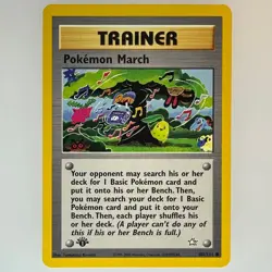 Pokemon March 1st Edition Common Neo Genesis 102/111 NM - Image 1