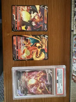 Pokemon TCG Charizard V, Lance's Charizard VMAX Foil Ultra-Premium Lot - 3 - Image 1