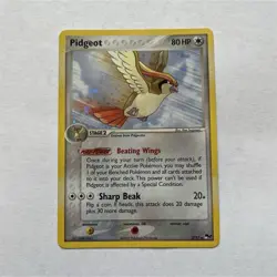 Pokemon Pidgeot 2/17 POP Series 2 Holo Rare *Full Swirl* 2005 NM+ - Image 1