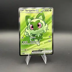 Sprigatito EX Pokemon TCG SV1 251/217 Regular Basic Grass 200 HP - Image 1