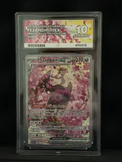 ACE 10 - Pokemon TCG: Fezandipiti EX SIR Ascended Heroes #288 - Image 1