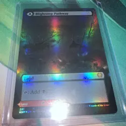 Blightstep Pathway Searstep Pathway KHM MTG 291 FOIL BORDERLESS LP/NM - Image 1