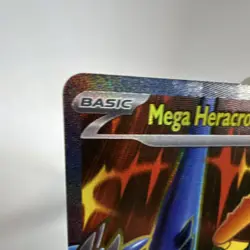 Pokemon TCG Mega Heracross Ex Phantasmal Flames Full Art 108/094 - Image 3