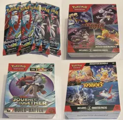 Pokemon Sealed Lot Destined Rivals Surging Sparks Paradox Rift Journey Together - Image 2
