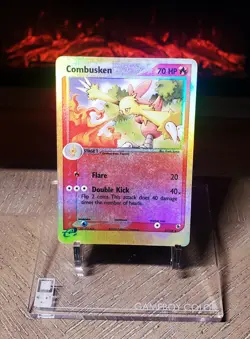 Pokemon EX RUBY & SAPPHIRE REVERSE HOLO COMBUSKEN UNCOMMON 27/109 LP-NM!! - Image 3