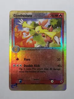 Pokemon EX RUBY & SAPPHIRE REVERSE HOLO COMBUSKEN UNCOMMON 27/109 LP-NM!! - Image 5