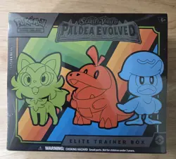 Pokemon Paldea Evolved Elite Trainer Box Sealed - Image 1