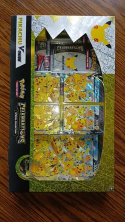Pokemon Celebrations Special Collection Pikachu V-Union Box English - Image 1