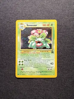 Venusaur WOTC Black Star Promo 13 Pokemon TCG 2000 Vintage Holo - Image 1
