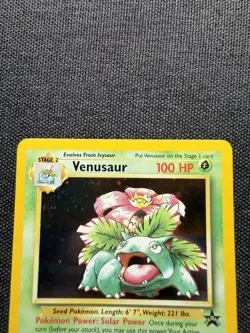Venusaur WOTC Black Star Promo 13 Pokemon TCG 2000 Vintage Holo - Image 2