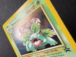 Venusaur WOTC Black Star Promo 13 Pokemon TCG 2000 Vintage Holo - Image 4