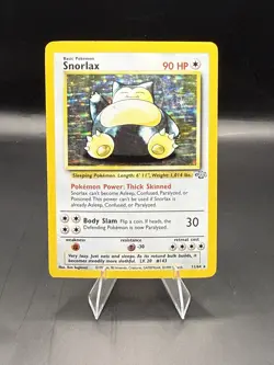 Pokemon TCG Snorlax Jungle 11/64 Holo Rare MP Condition - Image 1