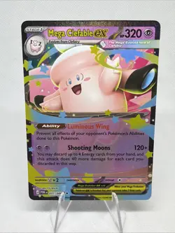 Mega Clefable Ex Double Rare Holo - Pokemon Perfect Order - Unplayed NEW NM!! - Image 1