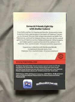 Pokemon TCG Scarlet & Violet Prismatic Evolutions Booster Bundle New SEALED! - Image 2