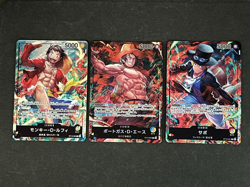 SEALED 3 CARDS Sabo Ace Luffy ST13-001-002-003 Seven Eleven PROMO One Piece - Image 1