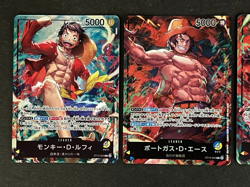 SEALED 3 CARDS Sabo Ace Luffy ST13-001-002-003 Seven Eleven PROMO One Piece - Image 3