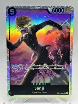 One Piece SANJI Foil 3D2Y ST14-003 Starter Deck English - Image 1
