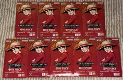 One Piece TCG OP13 Blister Packs x9 - Image 1