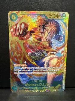 Monkey D Luffy OP13-118 SEC Carrying On His Will One Piece NM - Image 1