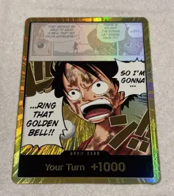 One Piece Gold DON!! OP15 ENGLISH Luffy Golden Bell - Adventure On Kamis Island - Image 3