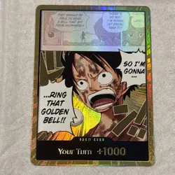 One Piece Gold DON!! OP15 ENGLISH Luffy Golden Bell - Adventure On Kamis Island - Image 4