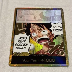 One Piece Gold DON!! OP15 ENGLISH Luffy Golden Bell - Adventure On Kamis Island - Image 5