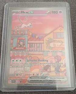 Pokemon Mew EX Black Star Promo TCG Card SVP053 151 - Image 1