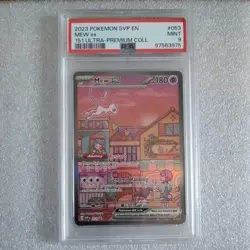 Pokemon TCG Mew ex Svp Black Star Promos SVP053 Regular Promo PSA 9 - Image 1
