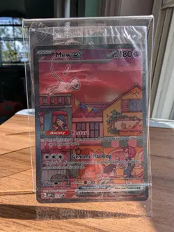 Pokemon Mew EX Black Star Promo TCG Card SVP053 151 New Sealed - Image 1