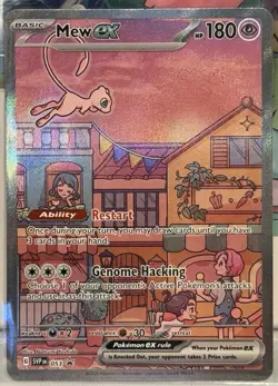 Pokemon Mew EX Black Star Promo TCG Card SVP053 151 - Image 1
