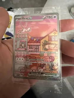Pokemon Mew EX Black Star Promo TCG Card SVP053 151 New Sealed - Image 3
