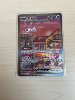Pokemon Mew EX Black Star Promo TCG Card SVP053 151 - Image 3